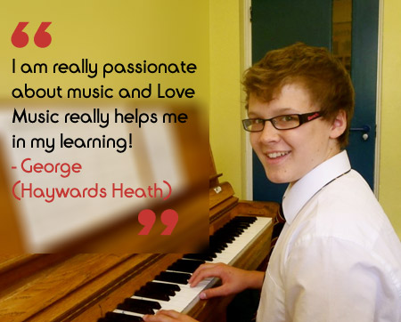 Learn Piano in Haywards Heath with Love Music