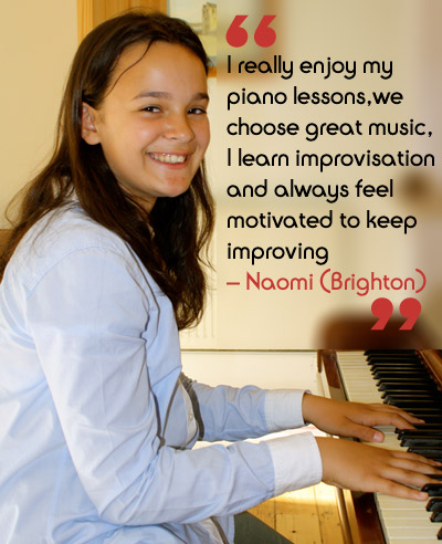 Piano Lessons Worthing with Love Music